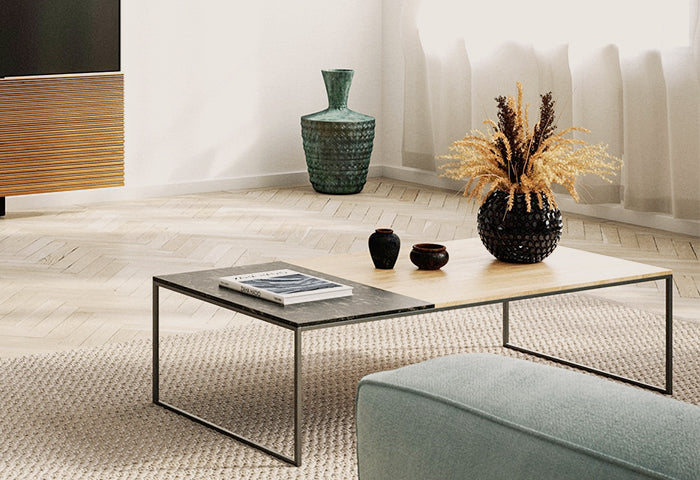 Ghế dài lát len màu cam